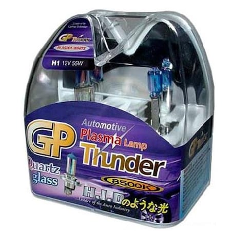 Gp Thunder GP Thunder - SGP85K-H1 - H1 8500K 55W Standard Wattage Bulb - 2 Pack SGP85K-H1